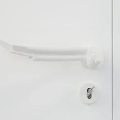 Maniglia bianca Conchiglia di Nicole Valenti