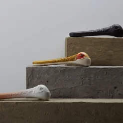 Maniglia Libeccio Canaletto in noce di Nicole Valenti