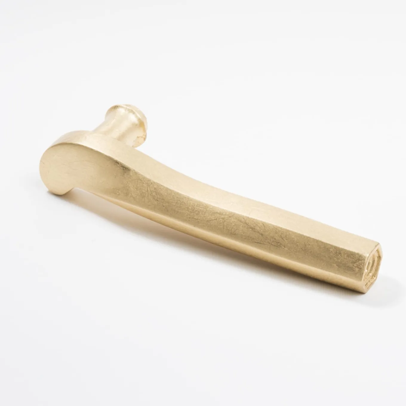 Maniglia per porta Prisma Gold di Nicole Valenti