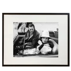 Marcello Mastroianni e Sophia Loren - Stampa con cornice di Keystone