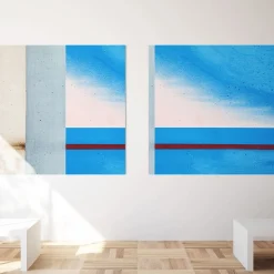 Mare Piatto Stampa su Carta Fotograﬁca