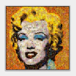 Marilyn n° 1 Serie di stampe pop enigmatiche 2019
