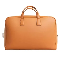 Maxi borsa da weekend in noce