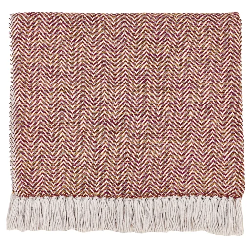 Maxi plaid Chevron Magenta e Petrolio