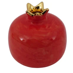 Melograno piccolo in ceramica rossa