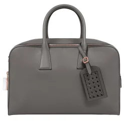 Mini borsa da weekend in Cristallo grigio