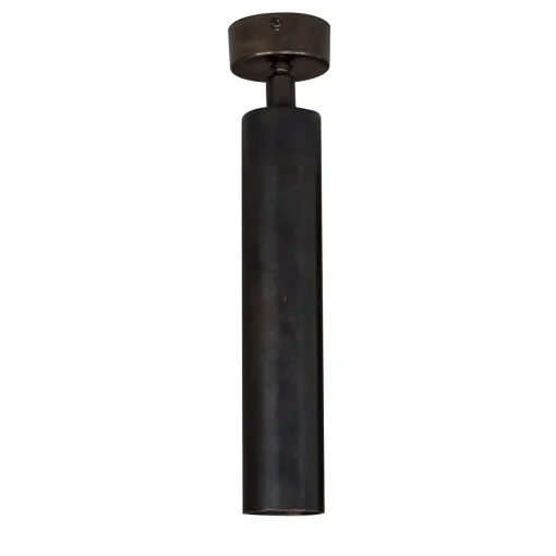 Mini lampada da soffitto Kyle Pl in ottone nero