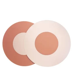 Minima Grande specchio da parete rosa