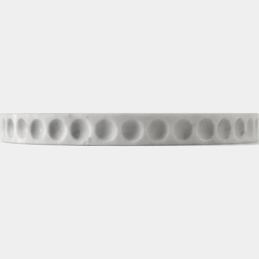 Mirage White-Marble Vide Poche #1
