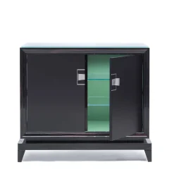 Mobile bar in ebano
