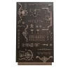 Mobile bar in legno di frassino nero Crown Century