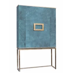 Mobile Bar Marion Turchese e Oro