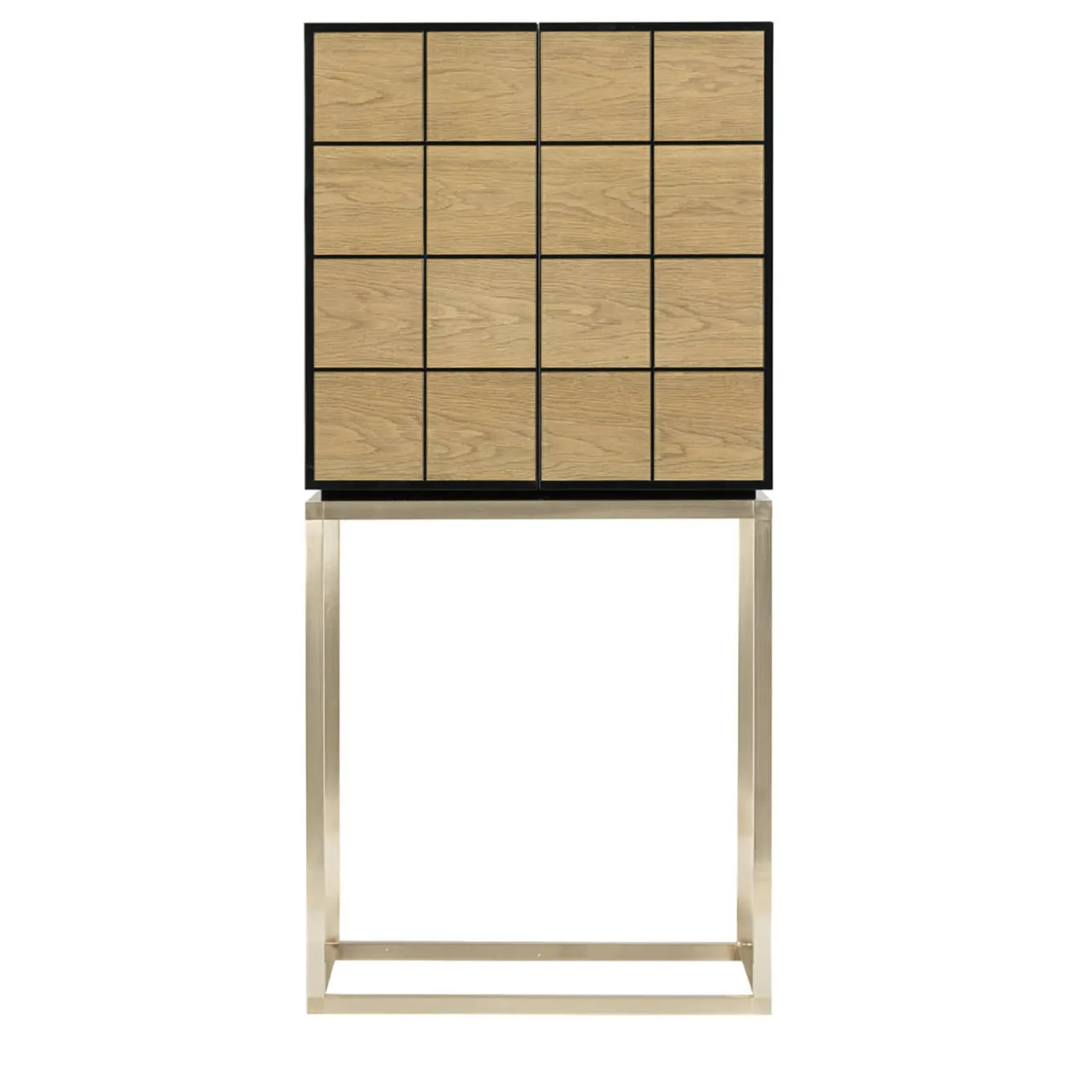 Mobile bar Riesling Rovere grigio spazzolato