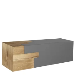 Mobile Fiammifero orizzontale sospeso grigio di Giulia Contaldo