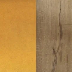 Mobile Fiammifero verticale sospeso giallo di Giulia Contaldo