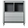 Mobile in Legno Laccato Grigio Opaco #B