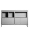 Mobile in Legno Laccato Grigio Opaco #C