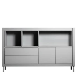 Mobile in Legno Laccato Grigio Opaco #C