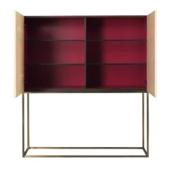 Mobile veronese con intarsi geometrici