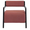 Moki Red Lounge Chair di Gianluca Villa
