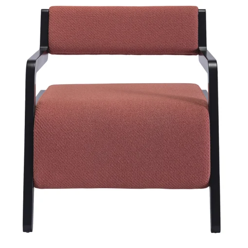 Moki Red Lounge Chair di Gianluca Villa