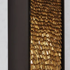 Movimento N221 N222 N223 Set Di 3 Pannelli Decorativi In Vetro Oro