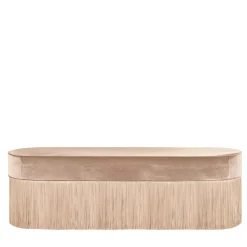 NOOOO Panchina beige con frange