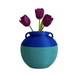 Numa Pompilio L Anfora bicolore verde e blu #1