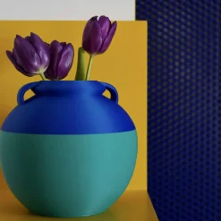 Numa Pompilio L Anfora bicolore verde e blu #1