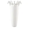 Obice Horse 5 Teste Vaso decorativo bianco