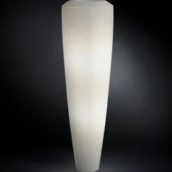 Obice, lampada da terra grande in avorio