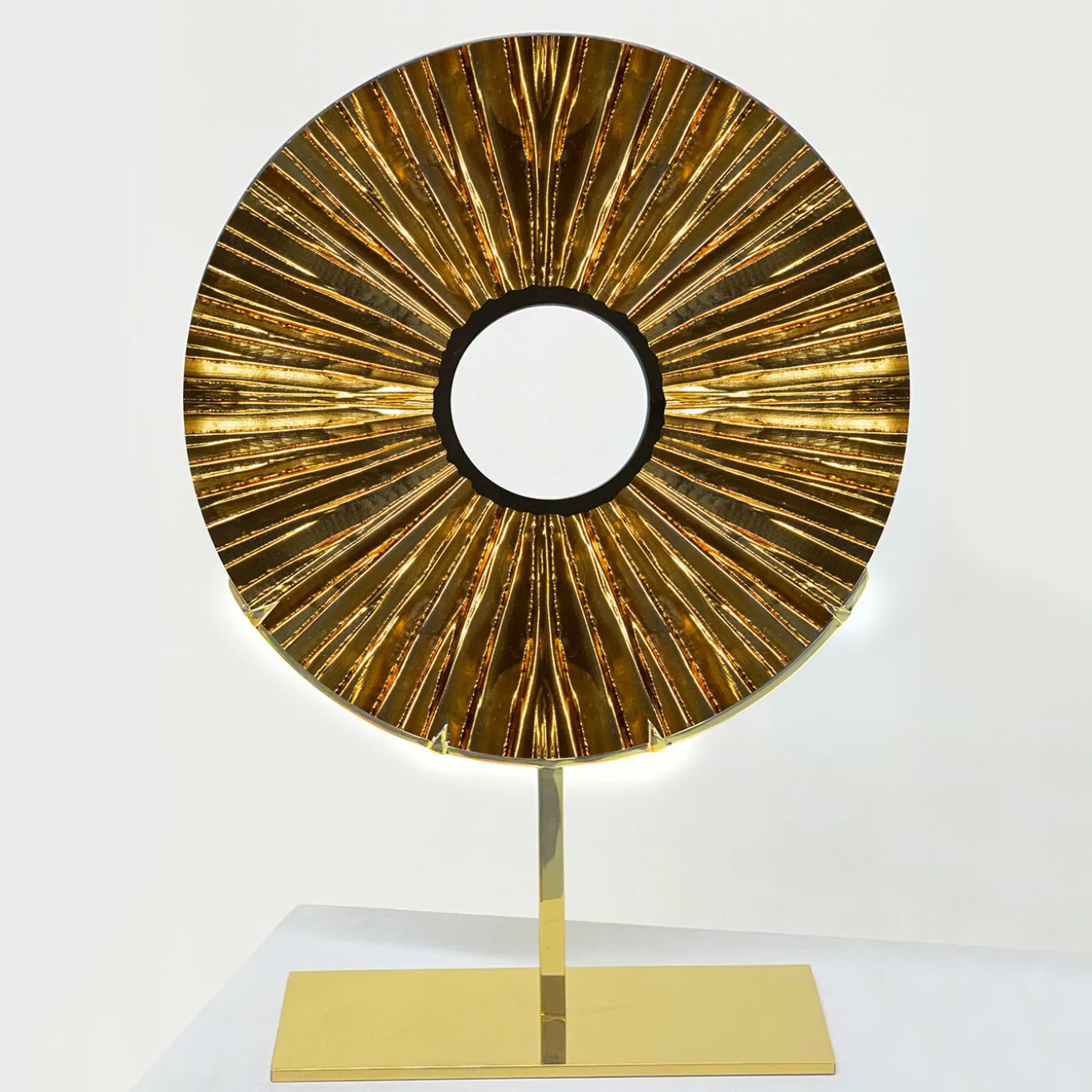 Occhio Scultura in ambra