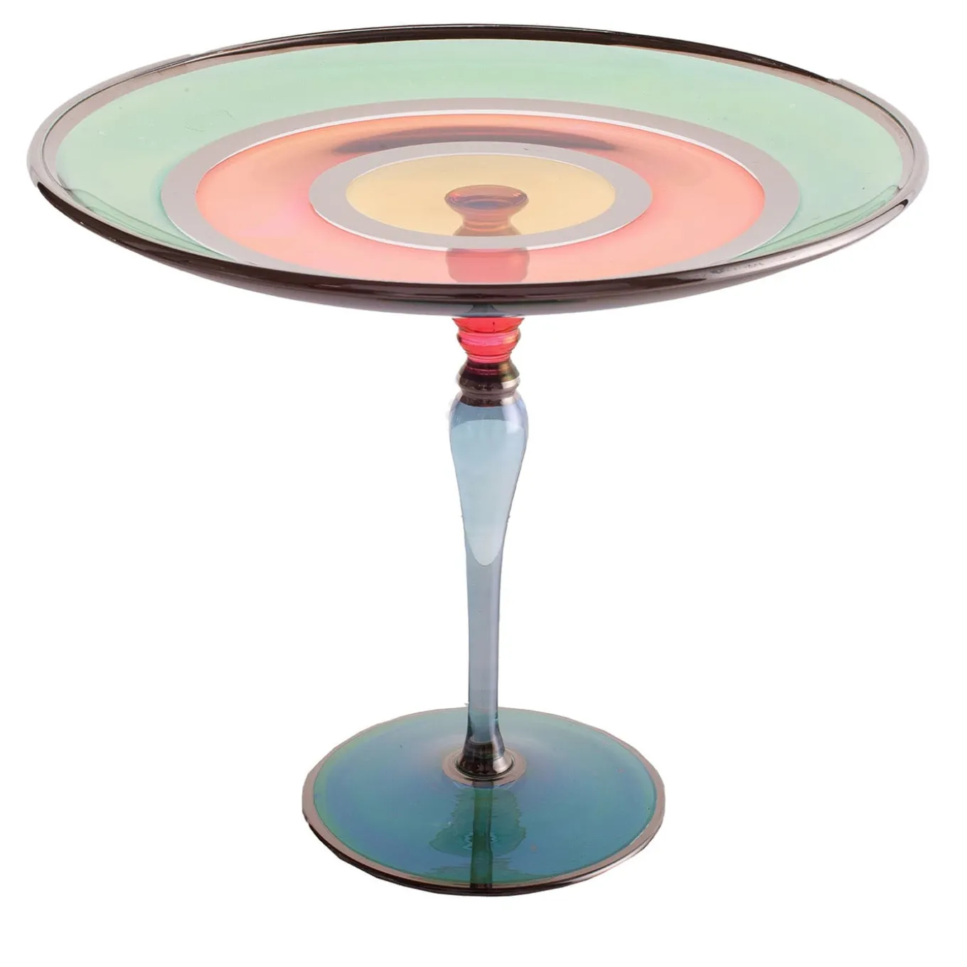 Olimpia Ø 21 cm Alzata per torta policroma