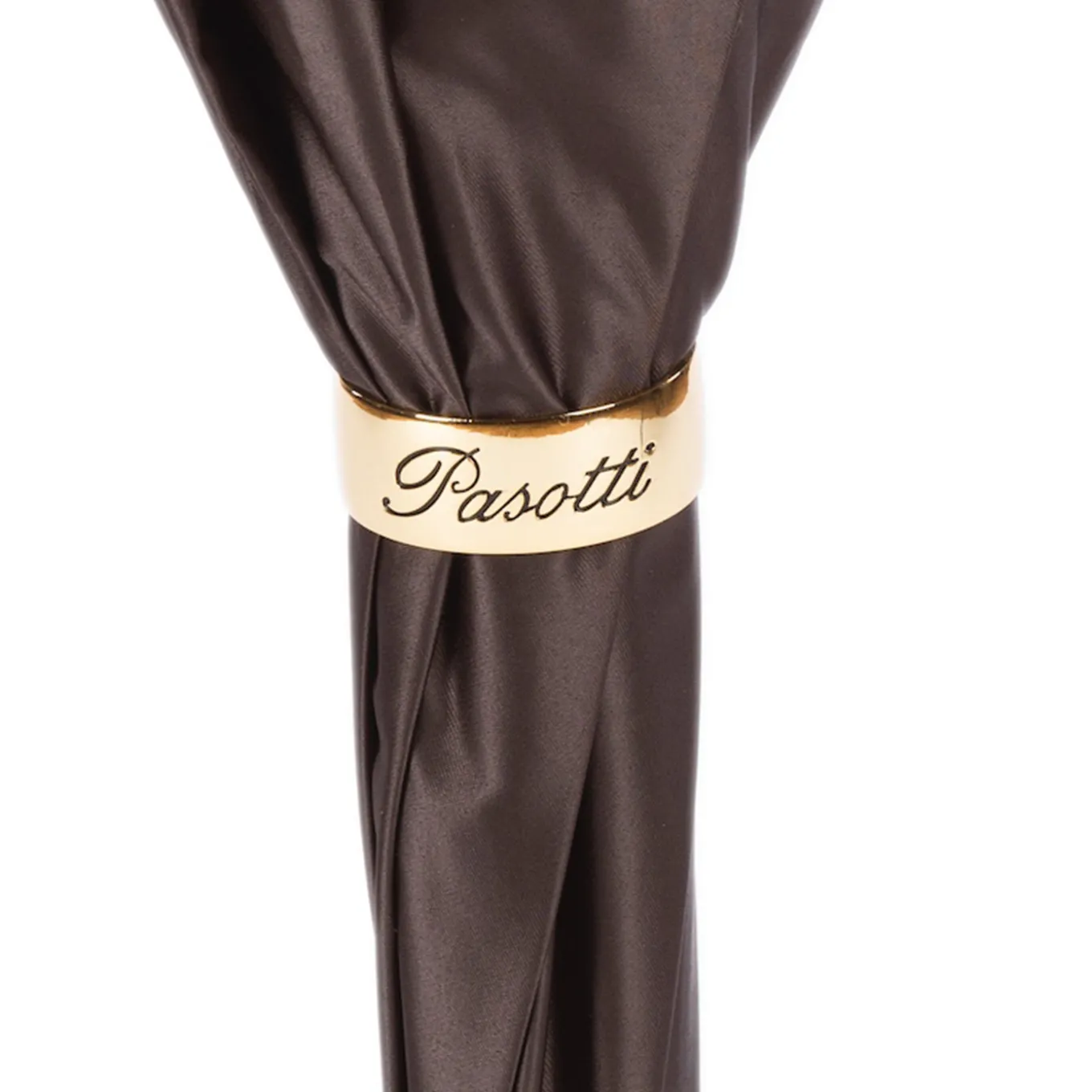 Ombrello colore khaki con fiori e glitter