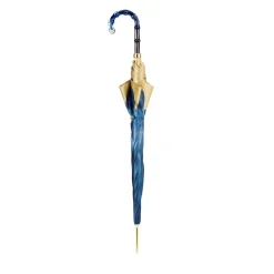 Ombrello Dahlia Blu con Manico in Acetato