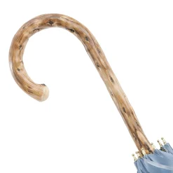 Ombrello Nature con manico in legno di ginestra - Doppio tessuto