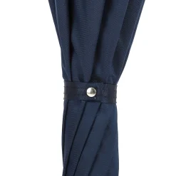 Ombrello Navy con manico d'argento a forma di aquila
