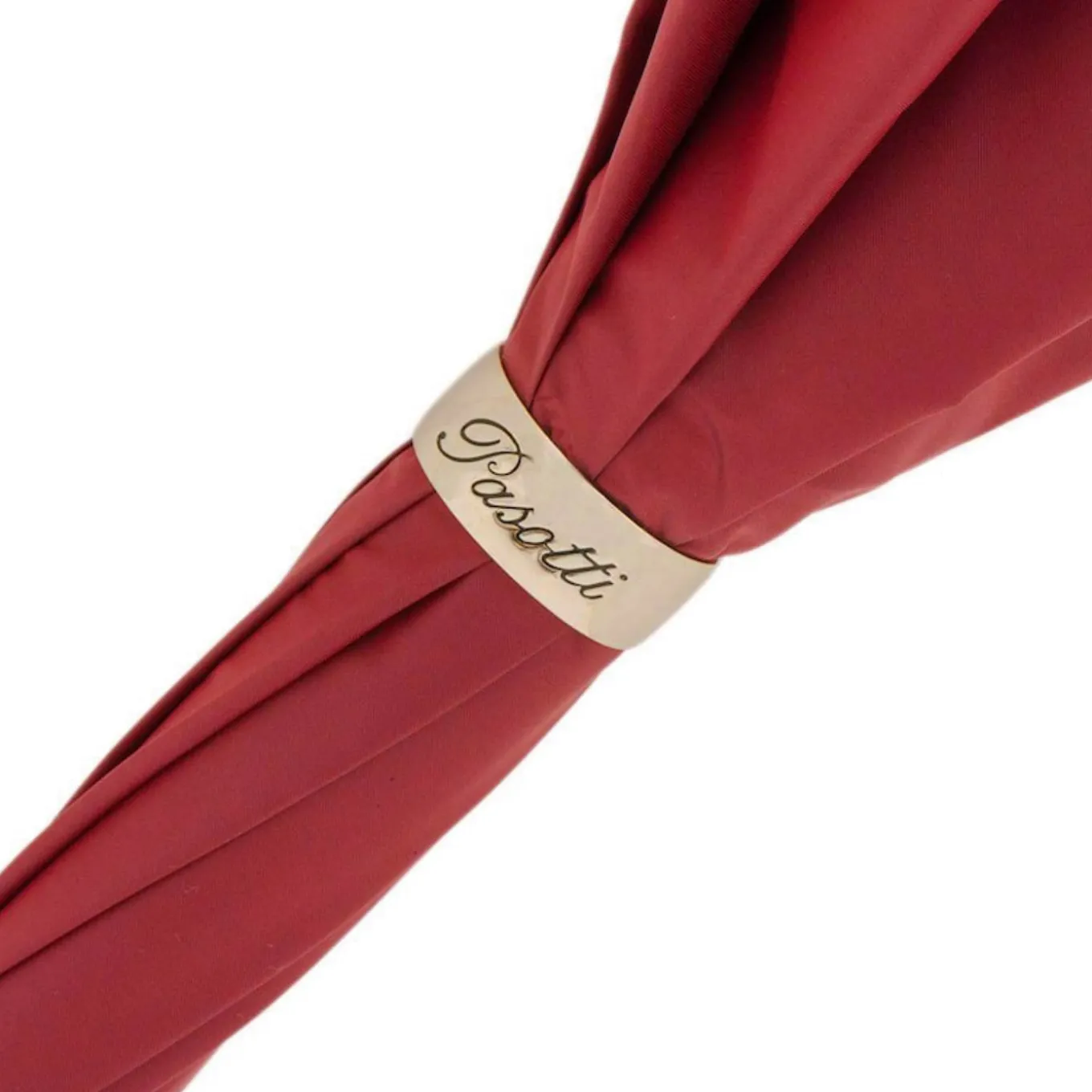 Ombrello Paisley Borgogna con dettagli in cristalli