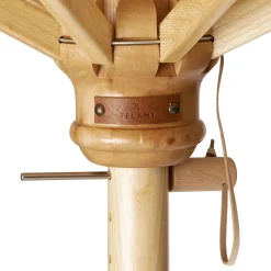 Ombrellone rotondo da esterno rosso terracotta