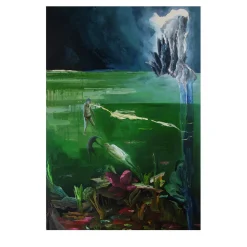 Ominous (I) Pittura
