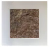 Opera d'arte Second Skin in carta oro e bronzo