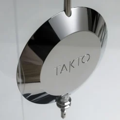 Orologio TAKTO Adagio 03 in marmo nero e vetro