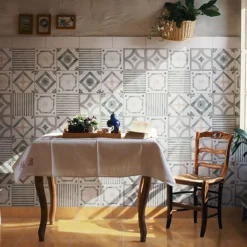 Ot Arzachena Azzurro Set di 24 piastrelle quadrate