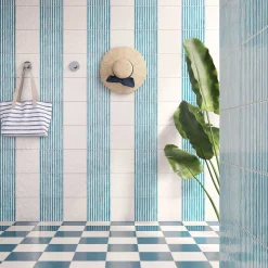 Ot Palau Oceano Blue Set di 24 piastrelle quadrate