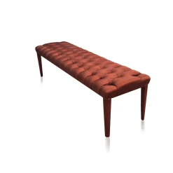 Panca Farfalla Bio Ottoman Bronzo di Davide Barzaghi