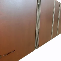 Panchina Cubica in acciaio corten