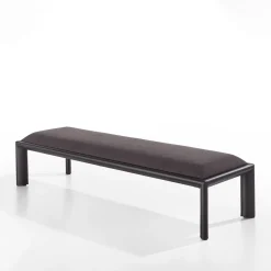 Panchina in pelle marrone Milano