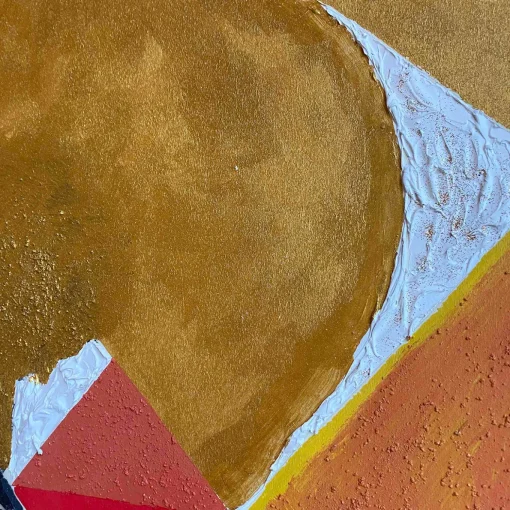 Pannello da parete Geometrie Otto di Mascia Meccani