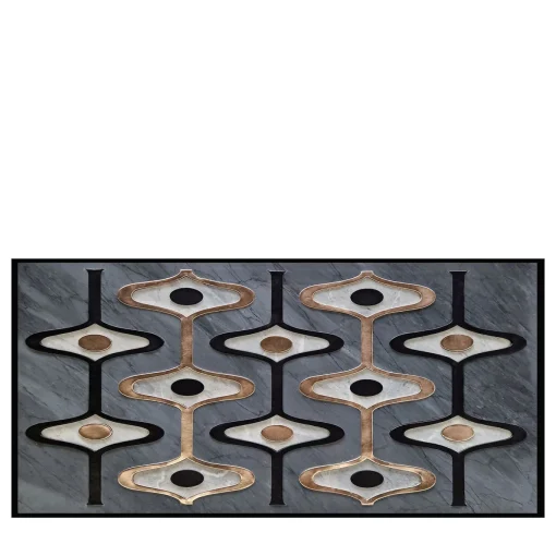 Pannello Decorativo Fancy Mirage in Pelle e Marmo