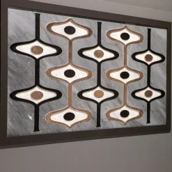 Pannello Decorativo Fancy Mirage in Pelle e Marmo